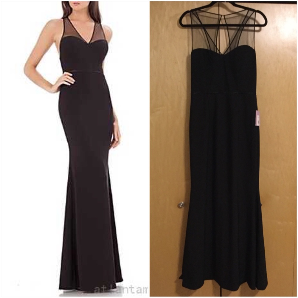 Concealed back zipper with hook & eye closed